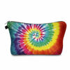 Picture of Cute Travel Makeup Bag Cosmetic Bag Small Pouch Gift for Women (Tie Dyed 1)