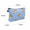 Picture of Cute Travel Makeup Bag Cosmetic Bag Small Pouch Gift for Women (Corgi)