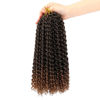 Picture of Dansama 7 Packs Passion Twist Hair Water Wave Braiding Hair for Butterfly Style Crochet Braids Bohemian Hair Extensions (12inch (Pack of 7), T1B/30)