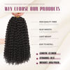 Picture of Dansama 6 Packs Passion Twist Hair Water Wave Braiding Hair for Butterfly Style Crochet Braids Bohemian Hair Extensions (12inch, #4, Economy Pack)