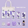 Picture of Spa Gift Baskets for Women - Body & Earth 11pcs Lavender Gift Sets with Bubble Bath, Shower Gel, Body Lotion, Birthday Gifts for Women, Spa Kit for Mom Gifts, Purple Gifts