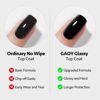 Picture of GAOY Gel Top Coat and Peel Off Base Coat Set, 16ml 2 Pcs Clear No Wipe Finish and Peelable Foundation Combination for UV Light Gel Nail Polish