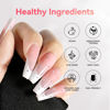 Picture of SAVILAND French Gel Nail Polish: 1PC 10 ML White Gel Polish Easy French Smile Line in 5s French Tip Nail Tool French Nails U V LED Gel French Tip Nail Art Nail Supplies for Starter Professional Gift