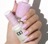 Picture of DND Gel Polish Set, Purple Collection, UV/LED Gel Polish and Air Dry Nail Lacquer, Matching Chip-Free Polish Duo, 728 Purple Rain, 0.5 Fl Oz