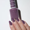 Picture of DND Gel Polish Set, Purple Collection, UV/LED Gel Polish and Air Dry Nail Lacquer, Matching Chip-Free Polish Duo, 453 Plum Wine, 0.5 Fl Oz