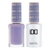 Picture of DND Gel Polish Set, Purple Collection, UV/LED Gel Polish and Air Dry Nail Lacquer, Matching Chip-Free Polish Duo, 739 Velvet, 0.5 Fl Oz