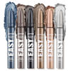 Picture of LANGMANNI Eyeshadow Stick, 6 PCS Waterproof Multi-Color Eyeshadow Pen Set, Creamy Long-Lasting Eye Makeup Kit, Natural & Shimmer Shades Contour Stick, Perfect Gifts For Women (#E)
