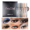 Picture of LANGMANNI Eyeshadow Stick, 6 PCS Waterproof Multi-Color Eyeshadow Pen Set, Creamy Long-Lasting Eye Makeup Kit, Natural & Shimmer Shades Contour Stick, Perfect Gifts For Women (#E)