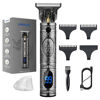 Picture of AMULISS Pro T Outline Clippers Trimmer, Electric Pro Li Blade Grooming Cordless Rechargeable,Professional 0mm Baldheaded Zero Gapped Hair Clipper for Men