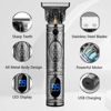 Picture of AMULISS Pro T Outline Clippers Trimmer, Electric Pro Li Blade Grooming Cordless Rechargeable,Professional 0mm Baldheaded Zero Gapped Hair Clipper for Men