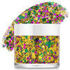 Picture of Paminify Mardi Gras Face Glitter,Green Purple Gold Mixed Holographic Chunky Body Glitter Gel,Mardi Gras Glitter,Festival Sequins for Face and Body, New Orleans Decorative Carnival Decorations