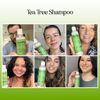 Picture of Clarifying Shampoo for Build Up & Oily Hair - Tea Tree Shampoo for Men and Women with Rosemary Essential Oil for Oily Hair and Scalp - Color Safe Vegan Sulfate Silicone & Paraben Free (8 Fl Oz)
