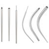 Picture of BodyAce 14G 16G 18G 20G Piercing Taper, Stainless Steel Threadless Insertion Pin Screw On Assistant Tool, Curved Body Piercing Stretching Kit for Ear/Nose/Navel/Lip/Eyebrow [New 14G(1.6mm) Mix]