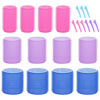 Picture of Hair Rollers for Blowout Look Long Hair, 21 PCS Self Grip Hair Rollers for Long Medium Short Hair Styling Curling Tools DIY Hair Curlers to Sleep In