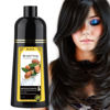 Picture of Joyful Young Natural Hair Dye Shampoo - Black - Semi Permanent Hair Coloring Shampoo for Women and Men - Gray Hair Coverage - Color Shampoo Beard Dye - Vegan Ammonia Free Hair Shampoo