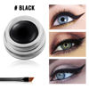 Picture of Erinde [2PCS] Waterproof Gel Eyeliner Set, Long Lasting Cream Eyeliner Gel, High-Intensity Pigments Smudge-Proof Eye Liner Makeup, Water-Resistant Eyeliner with 4PCS Eyeliner Brushes (Balck & White)