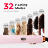 Picture of TYMO Flat Iron Hair Straightener and Curler 2 in 1 with 10s Fast Heating, 1 Inch Professional Titanium Straightening Curling Iron with 32 Adjustable Temp and Automatic Shut Off