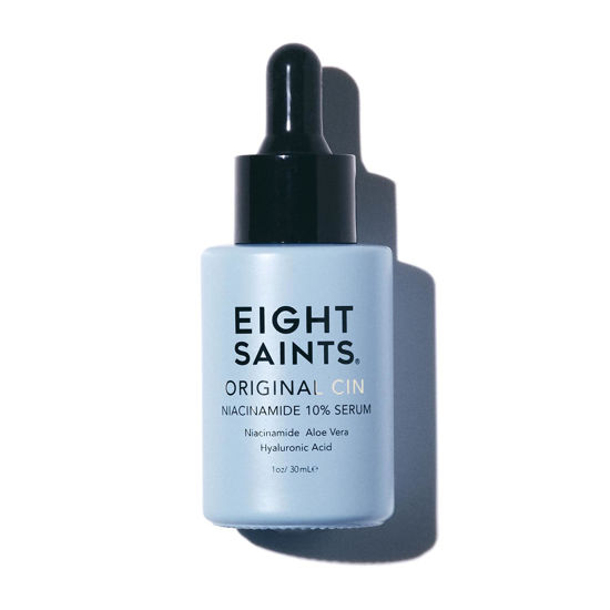 Picture of Eight Saints Original Cin, 10% Niacinamide Serum For Face Anti Aging, Natural and Organic, Facial Serum to Reduce Fine Lines, Dark Spots, Large Pores, and Wrinkles, 1oz