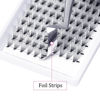 Picture of Lashes Extension Premade Volume 12D 0.07 D Curl 13mm Eyelash Extensions Premade Fans Lashes Pro Ponit Middle Stem Volume Lash Extensions (12D-0.07-D, 13mm)