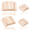 Picture of 1000Pcs Waxing Sticks - 4 Style Assorted Wood Wax Sticks for Body Face Hair Removal, Eyebrow Lip Nose Small Waxing Applicator Sticks, Wax Spatula Applicator Wooden Craft Sticks