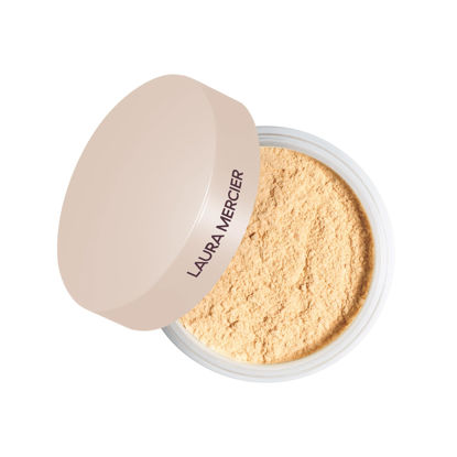Picture of Laura Mercier Translucent Loose Talc-Free Setting Powder Ultra-Blur: Natural & Blurring Finish, Long Lasting, Best for Normal to Dry + Mature Skin, Hyaluronic Acid Infused, Honey