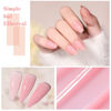 Picture of SHOYUM Jelly Pink Gel Nail Polish Set of 10 Colors Including Pink Purple Milky White Nude Gel Polish Kit UV LED Soak Off Nail Polish Home DIY Manicure Nail Salon Varnish