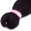 Picture of Dorsanee Ombre Burgundy Braiding Hair Pre Stretched 20 Inch 8 Packs Braiding Hair Extensions for Crochet Box Braids Twists Locs Hair Itch Free Soft Yaki Texture Hot Water Setting (20inch,#1B/Bug)
