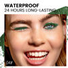 Picture of Colored Colorful Waterproof Mascara for Eyelashes Set,Blue White Black Brown Purple Long lasting Charming Voluminous Cruelty Free Vegan Eye Makeup (A-1Pc 4# Green, A)