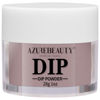Picture of AZUREBEAUTY Dip Powder Nude Brown Color, Nail Dipping Powder French Nail Art Starter Manicure Salon DIY at Home, Odor-Free and Long-Lasting, No Needed Nail Lamp Curing, 1 Oz
