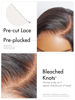 Picture of LUVME HAIR 10Inch Glueless Lace Front Bob Wig, 100% Human Hair, 13x5x1, Side Part, Straight, Modern, for Women