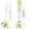 Picture of 2PCS Cuticle Oil Pens for Nail Care,Cuticle Revitalizer Oil Pen with Soft Brush,Cuticle Oil to Prevent Nail Cracking and Dry (Lily & Apple Flavor)