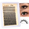 Picture of JIMIRE Wispy Lash Clusters Extensions 180Pcs Anime Eyelash Clusters D Curl Manga Lashes Clusters Natural Look 8-16MM Cluster Eyelash Extensions Individual Lash Extension Pack