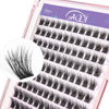 Picture of GAQQI Lash Clusters, Cluster Eyelash Extensions 120 Cluster Lashes, Volume Eyelash Clusters 10-14mm, Multilayered 3D Fluffy Individual Lashes, Soft and Thin Band (3D-GQ01)