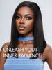 Picture of LUVME HAIR 14 Inch Light Yaki Straight Bob Wig Human Hair, Undetectable HD Lace Glueless Bob Wigs Human Hair Pre Plucked, Pre Cut Lace Wig Short Black Blunt Cut Bob Wigs 180 Density