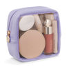 Picture of Pocmimut Mini Makeup Bag,Clear Makeup Bag Cute Travel Makeup Bag Pouch Purse Car Accessories for Women,Travel Essentials Organizers,Purple