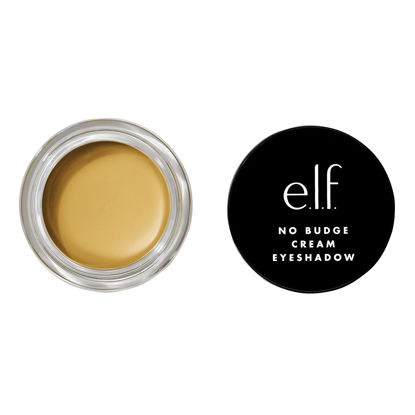 Picture of e.l.f. No Budge Cream Eyeshadow, 3-in-1 Eyeshadow, Primer & Liner With Crease-Resistant Color & Stay-Put Power, Vegan & Cruelty-Free, Sahara