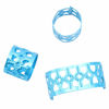 Picture of Tbestmax 200 pcs Dreadlocks Beads, Hair Braid Rings/Clips, Hair Cuffs Decoration/Accessories Colorful