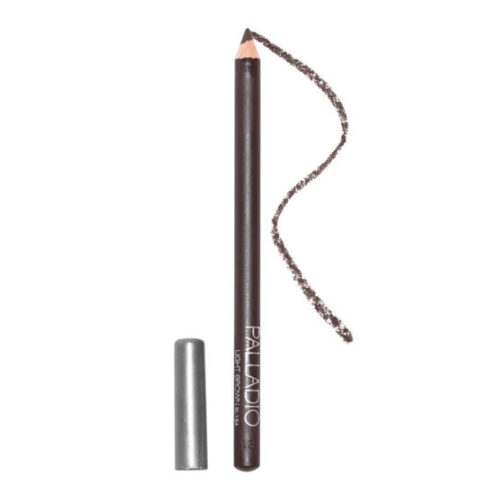 Picture of Palladio Wooden Eyeliner Pencil, Thin Pencil Shape, Easy Application, Firm yet Smooth Formula, Perfectly Outlined Eyes, Contour and Line, Long Lasting, Rich Pigment, Light Brown
