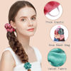 Picture of OCATO 24Pcs Scrunchies: Cute Elastic Hair Ties, Ponytail Holders for Girls and Women - Hair Accessories with Gift Bag for Gym, Dance, Party Favors