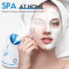 Picture of Amconsure Facial Steamer - Nano Ionic Face Steamer Warm Mist Steamer for Home Sauna SPA, Humidifier for Deep Cleaning Unclogs Pores Sinuses(Blue)