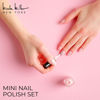 Picture of Nicole Miller Mini Nail Polish Set - Glossy, Vibrant Colors for Fingernails & Toenails, Floral Collection