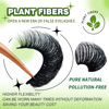 Picture of 3d Plant Fibre Russian Strip Lashes, D Curl Lash Strips, Natural False Lashes Mink, Wispy Fake Lashes, D Curl Strip Lashes, Natural Wispies Mink Eyelashes, Faux Mink Eyelashes Natural Look(SDC37)