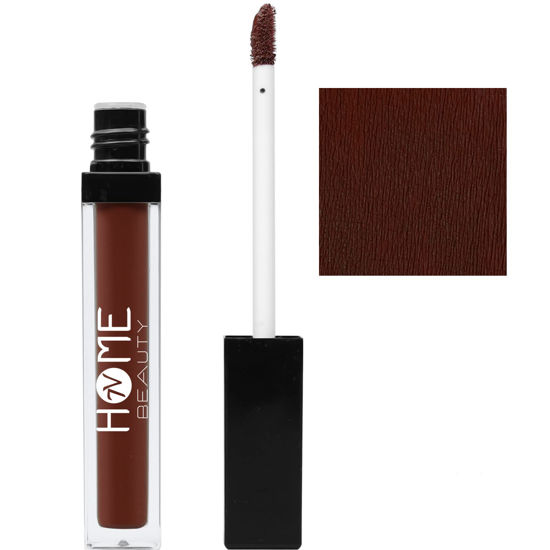 Picture of 7V HOME BEAUTY Brown Matte Liquid Lipstick, Long Lasting High Pigmented Non-stick Waterproof Brown Lipstick (5ml, #234)