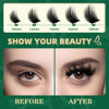 Picture of KEYYOU Lash Clusters 120pcs Eyelash Clusters 10-18mix D Curl Cluster Lashes Thick Super Soft Wispy DIY Eyelash Extension at Home(PC01-D-10-18MIX)