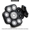 Picture of FOXSONIC Upgraded 9 Blades Body Head Shaver Replacement Heads for Head Shaver,Many Brands 9 Blades Replacement Shaver Head Blade 9 Heads Beard Electric Razor Shaver Head for Blad Men