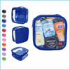 Picture of EzPacking Clear TSA Approved 3-1-1 Travel Toiletry Bag for Carry On/Quart Size Transparent Liquids Pouch for Airport Security/Reusable See Through Vinyl & PVC Plastic Organizer Men Women (Royal Blue)