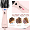 Picture of Hair Dryer Brush, Aima Beauty One Step Hair Dryer and Styler Volumizer with Negative Ion for Reducing Frizz and Static, Hair Styling Tools, Pink