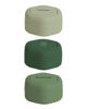 Picture of Cadence Travel Containers - Skincare Set - Magnetic Travel Capsules - For Facial Cleanser, Moisturizer, Sunscreen - 3 Small Capsules (0.56oz) with Cleanser, Moisturizer & Sun-Icon Labels - Evergreen