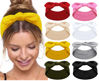 Picture of Tobeffect Bow Headbands for Women Non Slip 3.5'' Wide Knotted Headband Hair Bands with Bows Rabbit Ears Womens Turban Headbands Headwraps Girls Strechy Cute Hair Accessories…