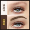 Picture of Eyebrow Pen, Soleira Waterproof Eyebrow Pencil with 4 Tip Microblading Eyebrow Pen and Dual-ended Eyebrow Brush, for Natural-Looking Brows, Long-Lasting, Ash Brown